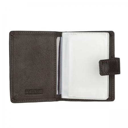 SFG12408: Business card SILVER FLAME
