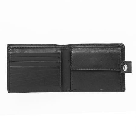 SFT1001: Men's wallet SILVER FLAME - Button collection