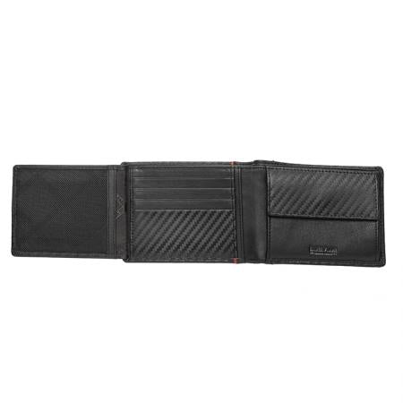 SFT0233: Мъжки портфейл SILVER FLAME - колекция Карбон