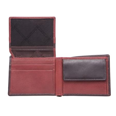 SFT0920: Мъжки портфейл SILVER FLAME - колекция Бордо