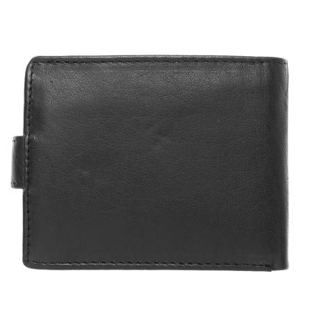 SFT1001: Men's wallet SILVER FLAME - Button collection