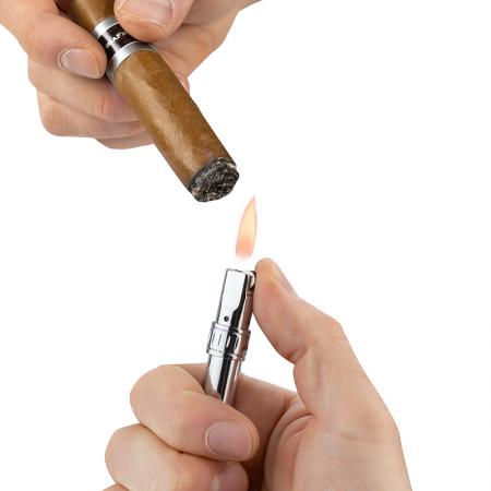 SF264S: Silver lighter SILVER FLAME