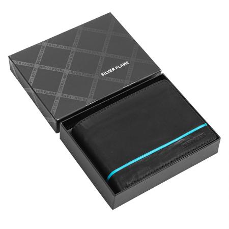 SFT0706: Мъжки портфейл SILVER FLAME - колекция Хоризонт