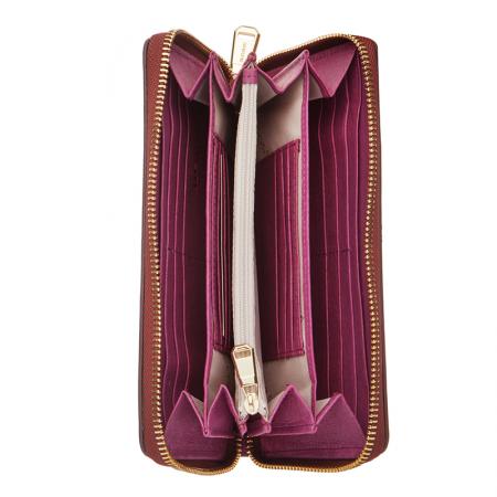 RSC0422: Дамско портмоне цвят Лилаво със сърца - ROSSI