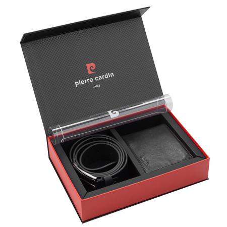 PCS115 Мъжки комплект портфейл и колан Pierre Cardin