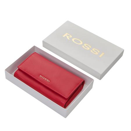 RSL08127: Дамско портмоне наситено червено ROSSI
