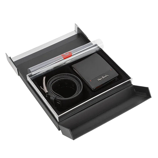 PCS123XX: Мъжки комплект портфейл и колан Pierre Cardin - 130 см