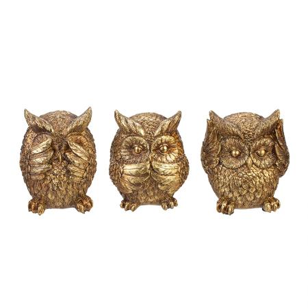 Owl figurines