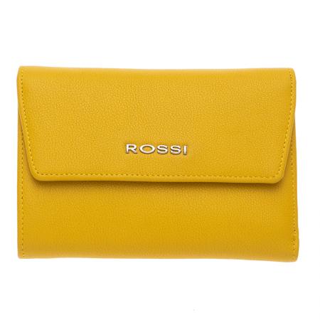 RSC3537: Дамско портмоне цвят жълт - ROSSI