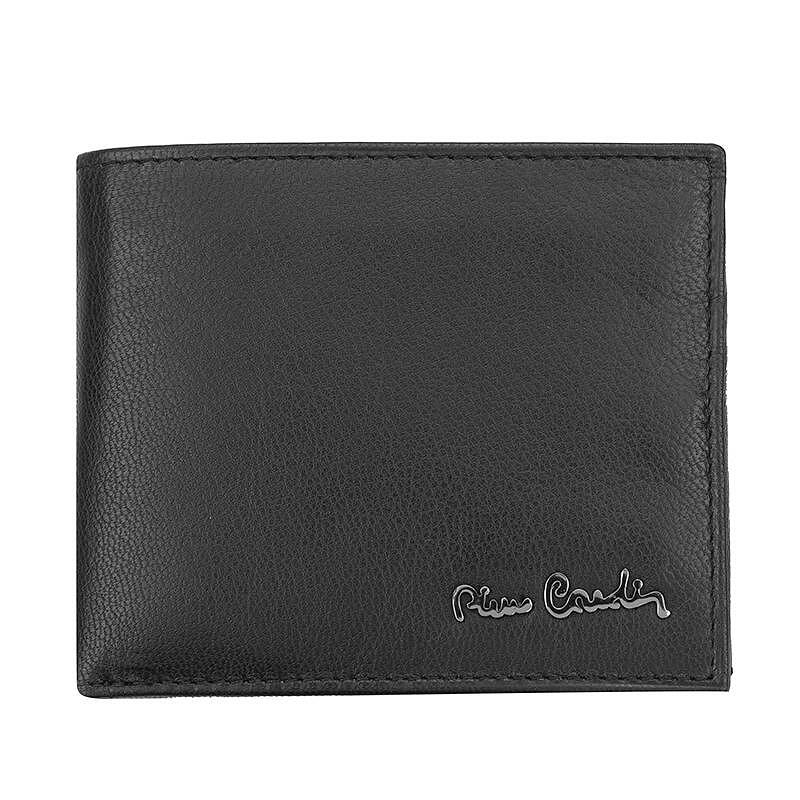 PCL02801 Мъжки черен портфейл Pierre Cardin