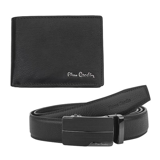 PCS116 XL/130см. Мъжки комплект портфейл и колан Pierre Cardin