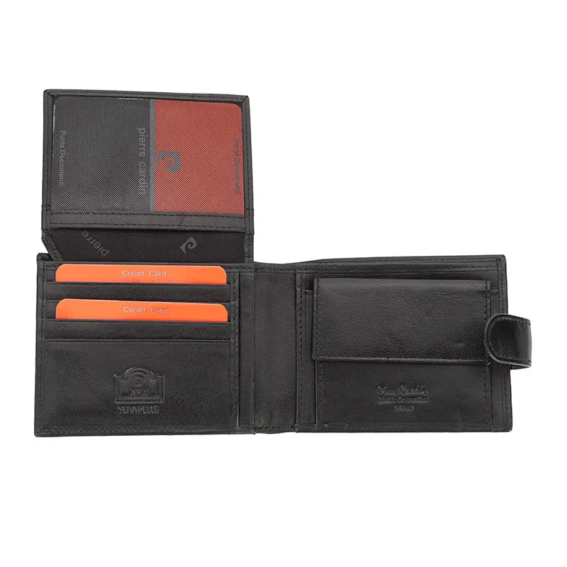 PCS122XL: Мъжки комплект портфейл и колан Pierre Cardin - 130 см