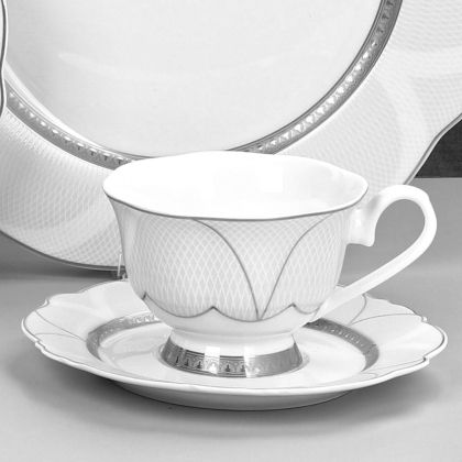 691015197966 : Чаши за кафе или чай 12 части Royal Silver