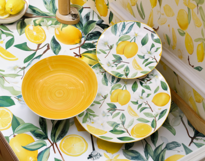 691015197894  Сервиз за хранене Morello Lemon Garden 18 ч.