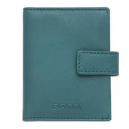 RSL32130 Women's lake blue business card holder ROSSI