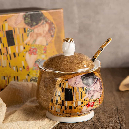 76026079 Захарница с лъжичка - Целувката